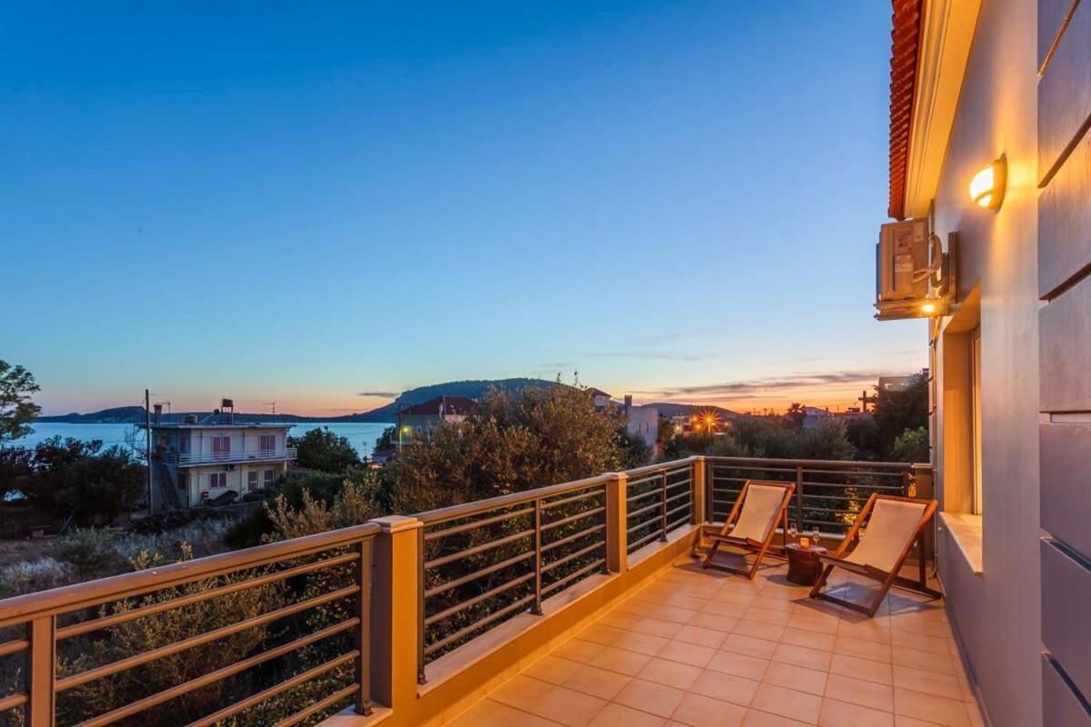 Navarino Captains Villa - Lux Private Pool Retreat Marathopoli Exterior photo